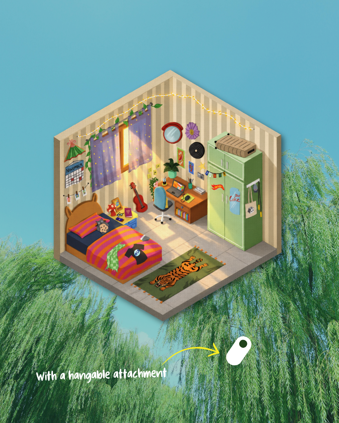 Isometric art print