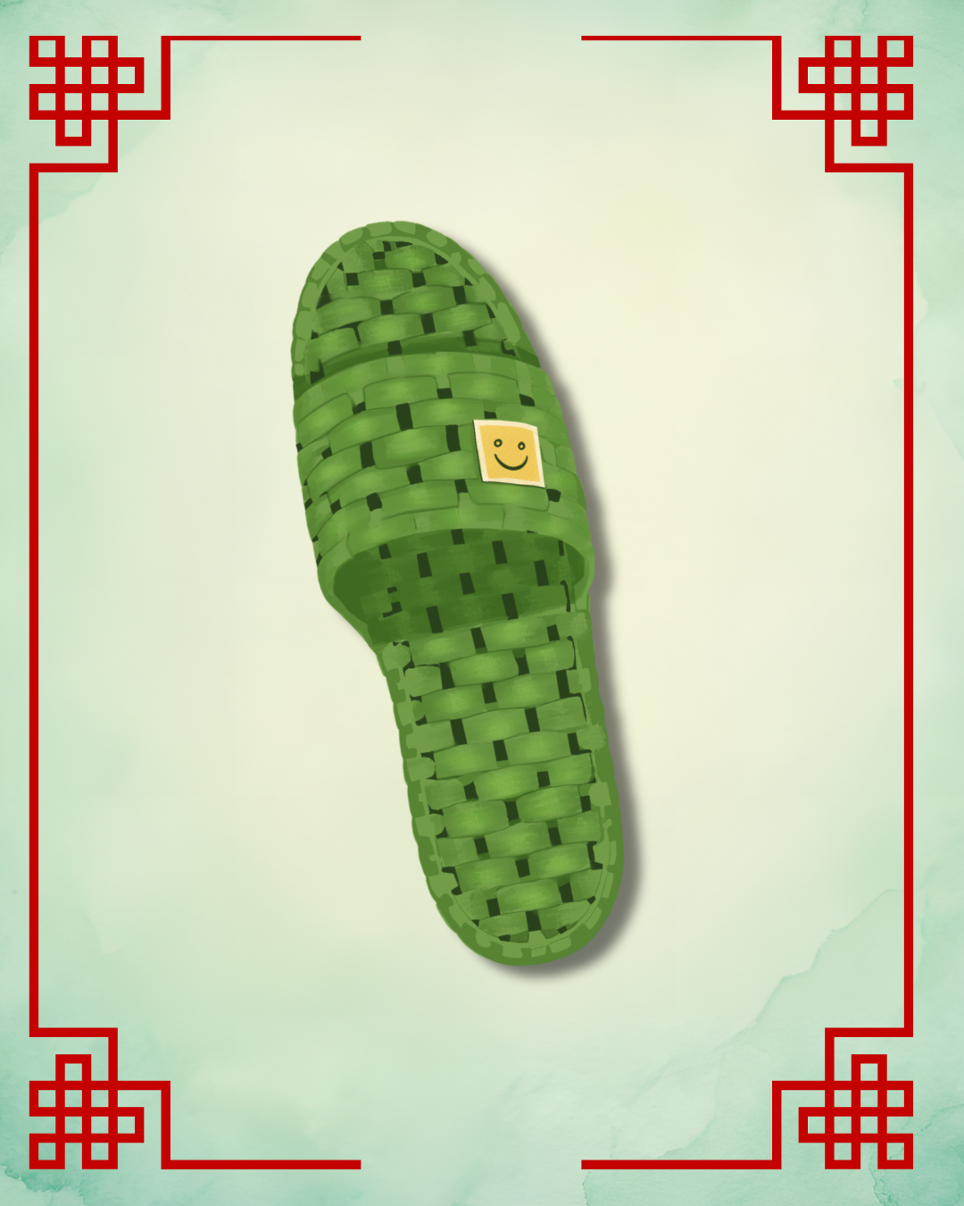 Spa slipper bookmark