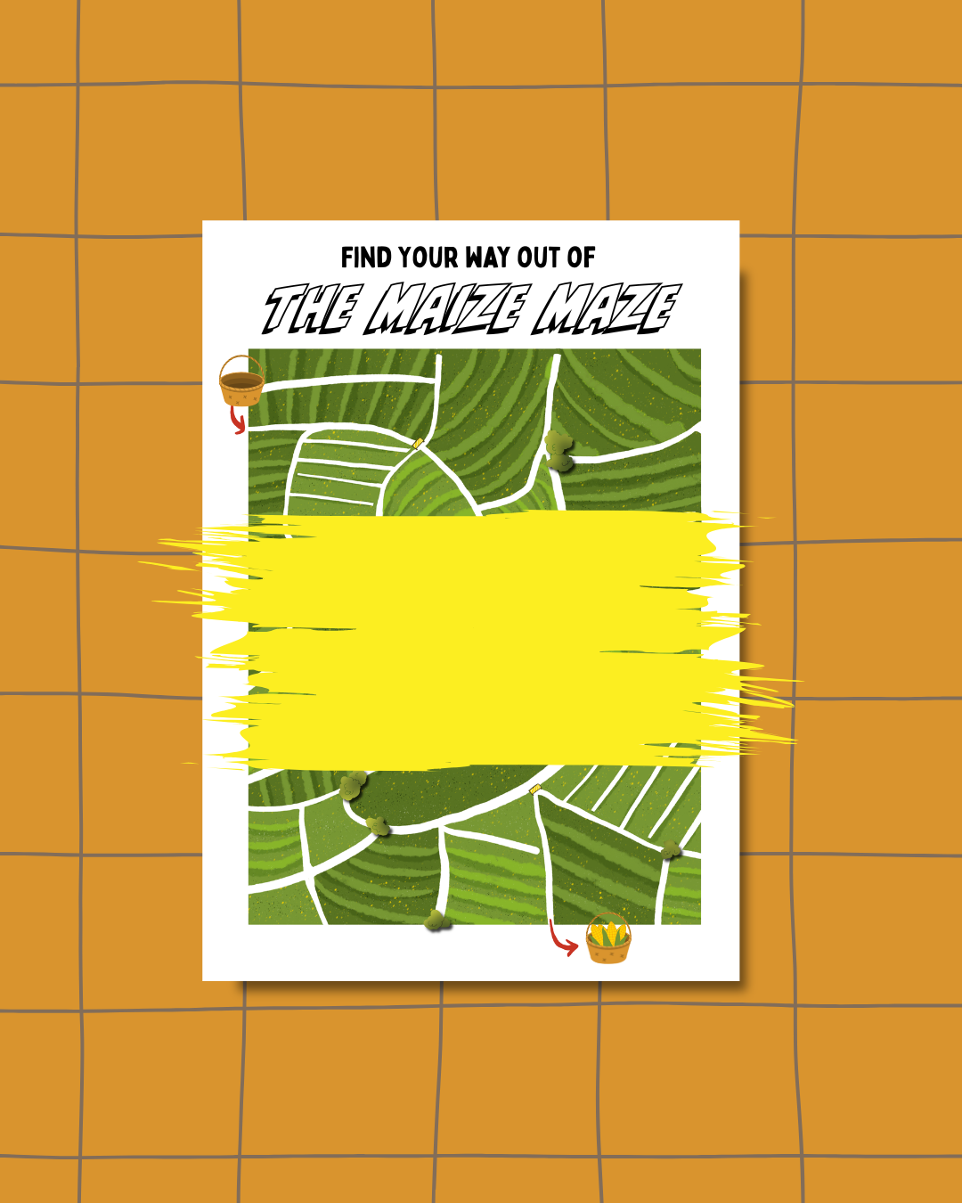 Maize maze to solve